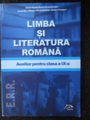 Limba si literatura romana. Auxiliar pentru clasa a IX-a foto