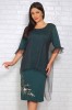 Rochie de Ocazie Bonita Verde - 54Marimea, Yves