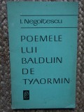 I. Negoițescu - Poemele lui Balduin de Tyaormin