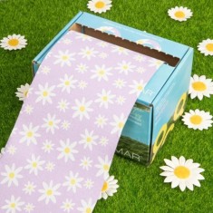 Folie de aluminiu colorata 98 m - Framar Embossed Roll Whoopsie Daisy