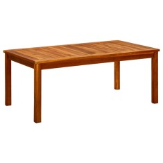 vidaXL Măsuță de cafea de grădină 110x60x45 cm lemn masiv acacia 316401