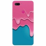 Husa silicon pentru Xiaomi Mi 8 Lite, Pink Liquid Dripping