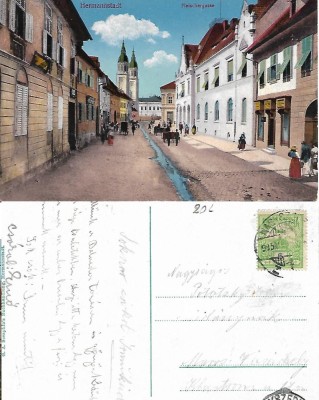 Sibiu, Fleischergasse 1915 foto