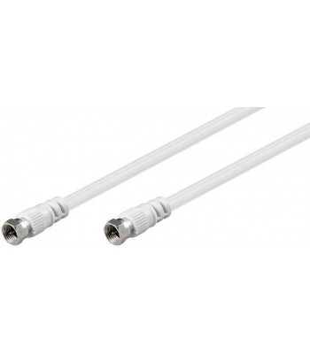 Cablu antena dublu ecranat F tata-tata 5m Goobay foto