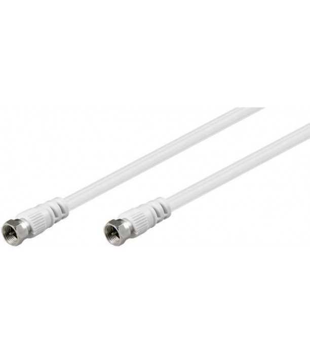 Cablu antena dublu ecranat F tata-tata 5m Goobay