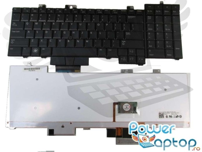 Tastatura Dell Latitude M6400 iluminata backlit, Latitude M6500 iluminata backlit