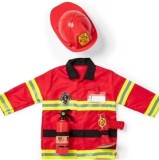 Costum carnaval copii Pompier Sef Melissa and Doug