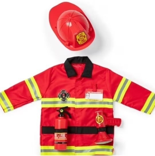 Costum carnaval copii Pompier Sef Melissa and Doug