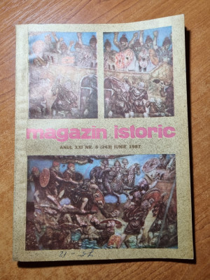 revista magazin istoric iunie 1987 foto