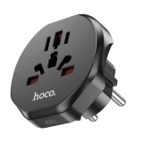 Adaptor priza universal UK, Anglia la Europa hoco 1000-2500W