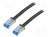 Cablu patch cord, Cat 6a, lungime 3m, S/FTP, LOGILINK - CQ7063S foto
