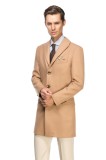 Palton barbati business camel B156, 54