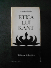 NICULAE BELLU - ETICA LUI KANT foto