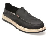 Cumpara ieftin Mocasini BITE THE BULLET negri, HLM003, din material textil