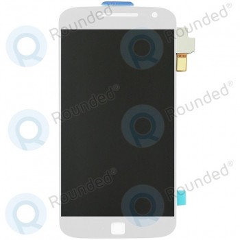 Motorola Moto G4 Plus (XT164, XT1644) Modul display LCD + Digitizer alb foto