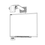 Kit suport perete Unifi 45 pentru proiector UF45 si tabla SB680