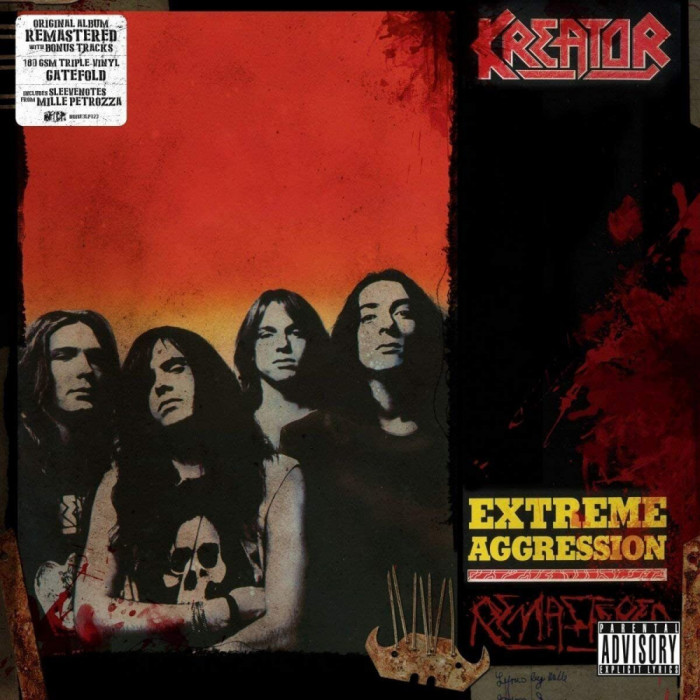 Kreator Extreme Aggression reissue 2017 LP+bonus (3vinyl)