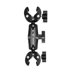 Clema cu prindere dubla pentru camere actiune GoPro 9 10 11 12 13 Insta360 X3 X4