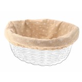 Husa Panza Oval 40x35x19cm Crem/Flori Cod:588169051RM