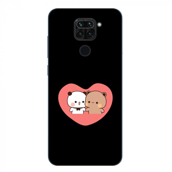 Husa compatibila cu Xiaomi Redmi Note 9 Silicon Gel Tpu Model Bubu Dudu In Heart