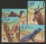 Romania 2021 - Desert Fauna, serie stampilata
