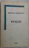 Cumpara ieftin MARIANA DUMITRESCU - POEZII (editia princeps, 1967) [pref. SERBAN CIOCULESCU]