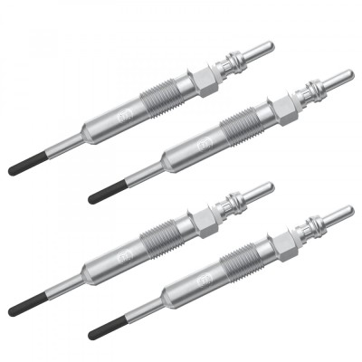 Set 4 bujii incandescente Bosch pentru Audi A3, A4, Seat Cordoba, Ibiza, Leon, Toledo, Skoda Fabia II, Octavia II, Roomster, Superb, VW Crafter, Golf foto
