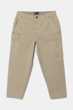Barbour pantaloni de bumbac culoarea bej, drept, MTR0754GY35