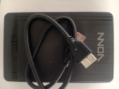 Carcasă rack HDD/SSD externă 2.5&rdquo; USB 3.0 &ndash; Nouă, cu cablu