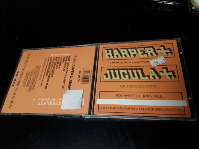 [CDA] Roy Harper &amp; Jimmy Page - Whatever Happened To Jugula? - cd audio original