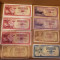 Yugoslavia Iugoslavia LOT 8 BANCNOTE F,VF