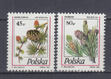 POLONIA 1995 CONIFERE SERIE MNH