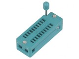 Soclu ZIF DIP20 7.62mm THT pentru Circuite Integrate, CONNFLY