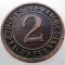 2.686 GERMANIA WEIMAR 2 REICHSPFENNIG 1936 D
