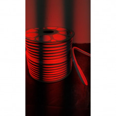 Rola Neon Flex ROSU Furtun Luminos LED 100 m rosu / neon flexibil foto