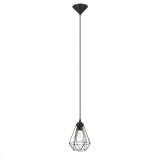 Pendul GoodHome Smetrio, negru, 1xE27, 60W, finisaj mat