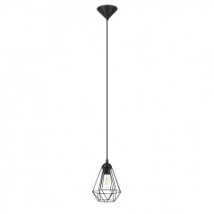 Pendul GoodHome Smetrio, negru, 1xE27, 60W, finisaj mat foto