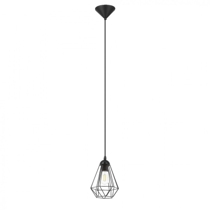 Pendul GoodHome Smetrio, negru, 1xE27, 60W, finisaj mat