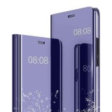 Husa Telefon Flip Book Clear View Huawei P30 Violet
