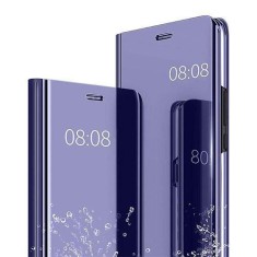 Husa Telefon Flip Book Clear View Huawei P30 Violet