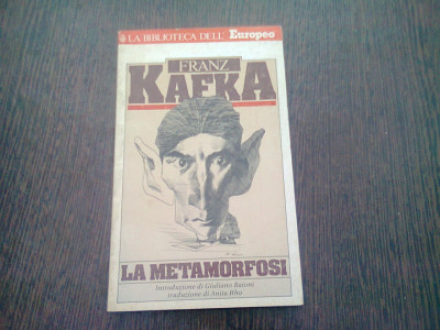 LA METAMORFOSI - FRANZ KAFKA (CARTE IN LIMBA ITALIANA) foto