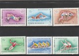 ROMANIA 1984 LP 1100 JOCURILE OLIMPICE DE VARA LOS ANGELES SERIE MNH