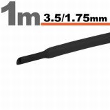 Tub termocontractibilNegru &bull; 3,5 / 1,75 mm Best CarHome