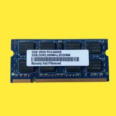 Memorie RAM Laptop 2GB 2RX8 PC2-6400S DDR2 800MHz SODIMM Elixir 1048 foto