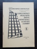 Clădiri și construcții speicale pentru sănătate, asistență socială, cultură fizică - Niculae Georgescu (colecția EVALUAREA RAPIDĂ A CONSTRUCȚIILOR -5)