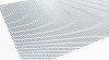 Plasa Tuning Argintie Crom 100x33cm