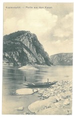 2487 - ORSOVA, Danube Kazan, Romania - old postcard - unused
