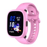 Cumpara ieftin Smartwatch LAGENIO K3, Roz, 4G, 1.78 AMOLED, 48MB RAM, 128MB ROM, Camera 0.3MP, RTOS, Tracking GPS, Apel Video, Mesaje, Control Parental, Ceas Alarma,