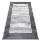 Covor NOBLE modern 1512 64 Cadru, grecesc vintage - structural două niveluri cremă / gri, 200x290 cm, Dreptunghi, Poliester