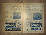 Cumpara ieftin FOTBAL DINAMO BUCURESTI, PROGRAME MECI DE FOTBAL, CCA 1980-1990 *** ATENTIE: PRET PENTRU UN SINGUR PROGRAM !